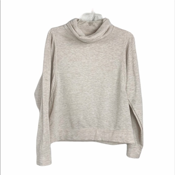 Avia Tops - Turtle Cowl Neck Fleece lined Pullover Sweatshirt